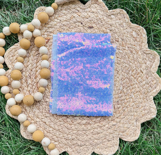 Iridescent Purple Sequins